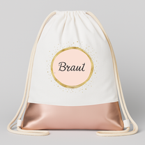 Braut – Gold | JGA Turnbeutel Damen
