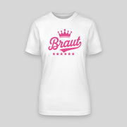 Braut mit Krone | JGA T-Shirt Damen