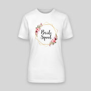 Bride Squad - Blumen Square | JGA T-Shirt Damen