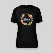 Bride – Hexagon | JGA T-Shirt Damen – Schwarz