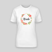 Bride – Hexagon | JGA T-Shirt Damen – Weiss