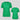 Damen JGA T-Shirt selbst gestalten – Irish Grün – Vorderansicht