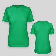 Damen JGA T-Shirt selbst gestalten – Irish Grün – Vorderansicht