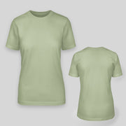 Damen JGA T-Shirt selbst gestalten – Pistazie – Vorderansicht