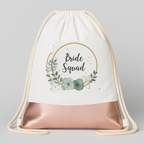 Bride Squad – Blume | JGA Turnbeutel Damen
