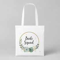 Bride Squad – Blume | JGA Jutebeutel Damen