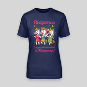 Flirtycorns - Einhorn | JGA T-Shirt Damen