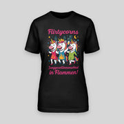 Flirtycorns - Einhorn | JGA T-Shirt Damen