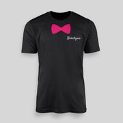 ELEGANT & STYLISCH – GEBUNDENE FLIEGE ALS PRINT! | JGA T-Shirt Herren