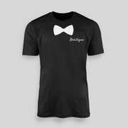 ELEGANT & STYLISCH – GEBUNDENE FLIEGE ALS PRINT! | JGA T-Shirt Herren