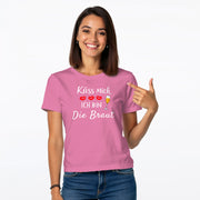 KÜSS MICH, ICH BIN DIE BRAUT! | JGA T-Shirt Damen