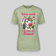 EINHORN – KÜSS MICH, ICH BIN DIE BRAUT! EINHORN | JGA T-Shirt Damen