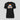 Heute bunt Morgen verheiratet Retro Regenbogen JGA T-Shirt Damen in Schwarz