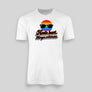 Heute bunt. Morgen verheiratet. – Retro Regenbogen | JGA T-Shirt Herren