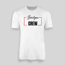 Bräutigam Crew – Regenbogen-Rahmen | JGA T-Shirt Herren