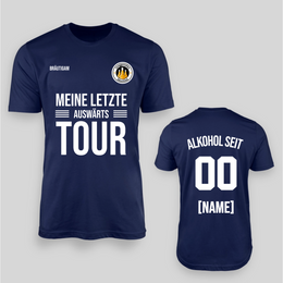 SEINE-LETZTE-AUSWAeRTS-TOUR-jga-maenner-herren-premium-t-shirt-dou-navi