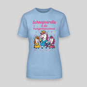 Schnapsarella und die Partyprinzessinnen - Team Braut ist... | JGA T-Shirt Damen