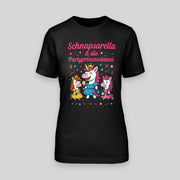 Schnapsarella und die Partyprinzessinnen - Team Braut ist... | JGA T-Shirt Damen