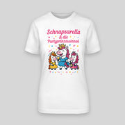 Schnapsarella und die Partyprinzessinnen - Team Braut ist... | JGA T-Shirt Damen