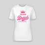 Team Braut mit Krone - für die Brautcrew | JGA T-Shirt Damen