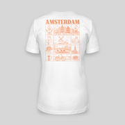 Amsterdam JGA T-Shirt Damen Rückseite – Städte-Motiv