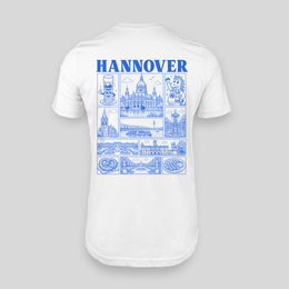 Hannover JGA T-Shirt Rückseite – Städte-Poster