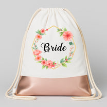 Bride - Hexagon | JGA Turnbeutel Damen