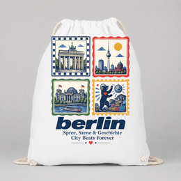 Berlin Briefmarken Turnbeutel