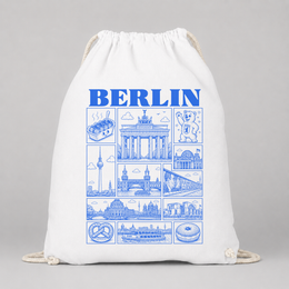 Berlin JGA Turnbeutel – Städte-Motiv