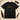 BIER JGA T-Shirt in Schwarz mit gelbem bier-Herzschlag-Print als Flatlay mit Bierflasche, Sonnenbrille und Uhr