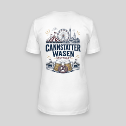 Cannstatter Wasen Stuttgart JGA T-Shirt Damen Rückseite