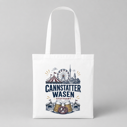 Cannstatter Wasen Stuttgart JGA Jutebeutel – Motiv
