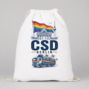 CSD Berlin JGA Turnbeutel – Motiv