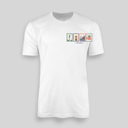 Düsseldorf Briefmarken T-Shirt Vorderseite – Icon