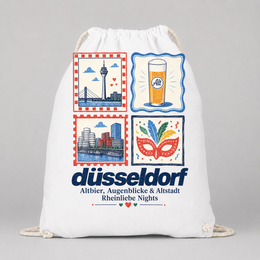 Düsseldorf Briefmarken Turnbeutel