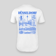 Düsseldorf JGA T-Shirt Rückseite – Städte-Motiv