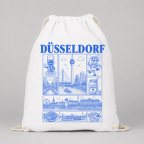 Düsseldorf JGA Turnbeutel | Städte-Kollektion