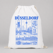 Düsseldorf JGA Turnbeutel – Städte-Motiv