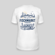 Fischmarkt Hamburg JGA T-Shirt Damen Rückseite