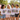 Braut-Crew im weißen Flirtycorns Einhorn-Shirt im Partnerlook beim Junggesellinnenabschied