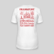 Frankfurt JGA T-Shirt Damen Rückseite – Städte-Motiv