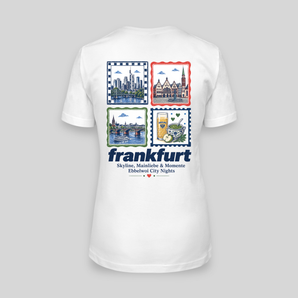 Frankfurt Grand Tour T-Shirt Damen Rückseite