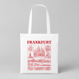 Frankfurt JGA Jutebeutel – Städte-Motiv