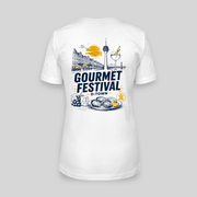 Gourmet Festival Düsseldorf JGA T-Shirt Damen Rückseite