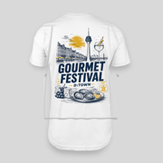 Gourmet Festival Düsseldorf JGA T-Shirt Rückseite