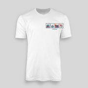 Hamburg Briefmarken T-Shirt Vorderseite – Icon