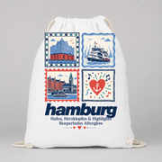 Hamburg Briefmarken Turnbeutel