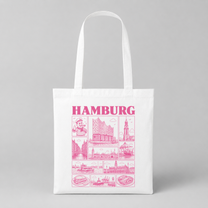 Hamburg JGA Jutebeutel | Städte-Kollektion