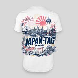 Japan-Tag Düsseldorf JGA T-Shirt Rückseite