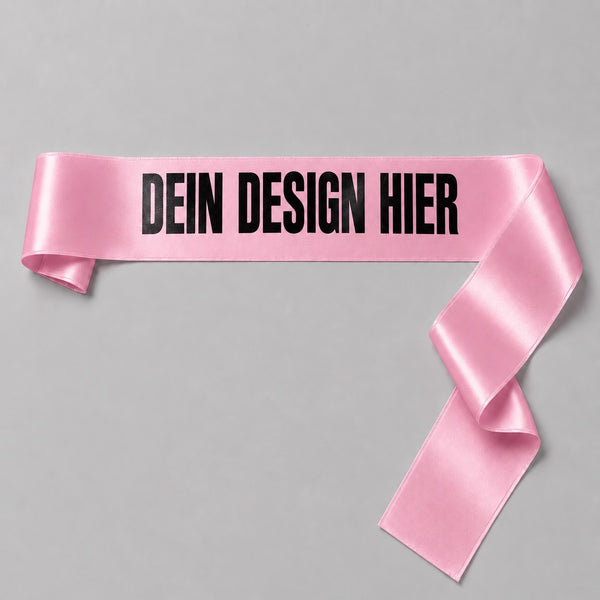 JGA Schärpe selbst gestalten